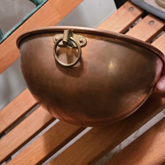 Vintage Copper Professional Mixing Bowl 10.5" x 6" - Picture 3 of 8